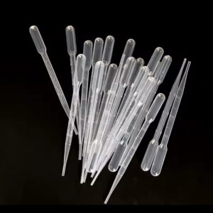 Pipette en plastique transparent , compte-goutte 3 ml