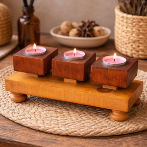 Support décoratif pour bougies