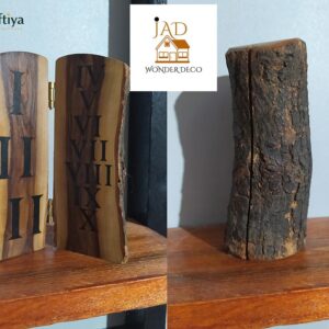 Décore en bois chiffre romain