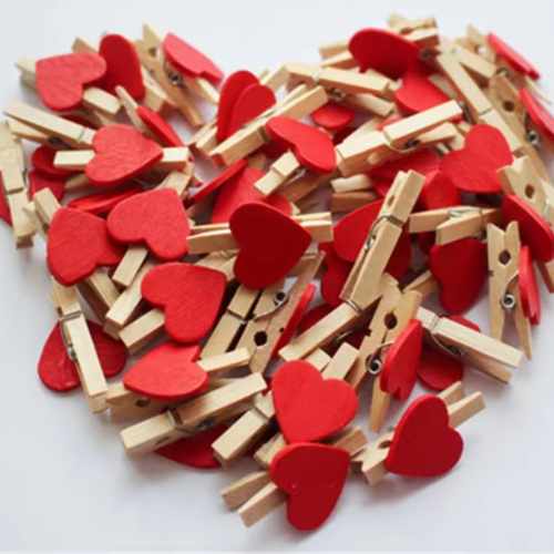 Mini pinces à carte postales