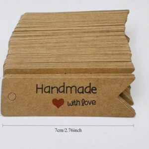 Etiquettes en papier craft