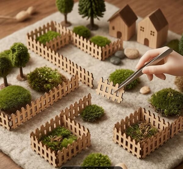 Clôture en bois