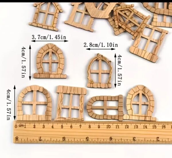 Fenêtre vintage en bois 5 modèles
