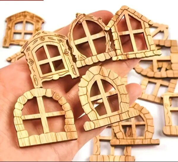 Fenêtre vintage en bois 5 modèles