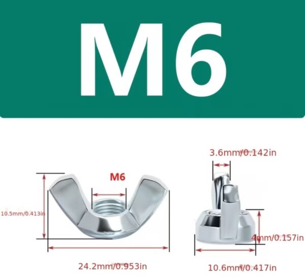 Ecrous à oreilles
