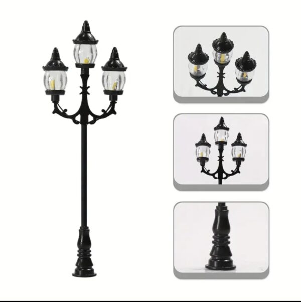 Lampadaire triple lampe