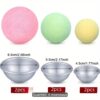Bombes de bain Lot de 6 moules ronds